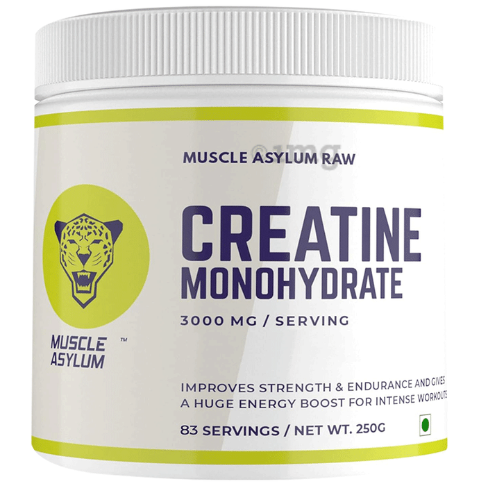 Muscle Asylum Raw Creatine Monohydrate Powder