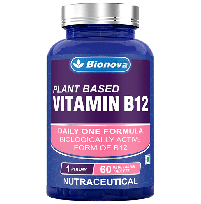 Bionova Plant Based Vitamin B12 Vegetarian Tablet