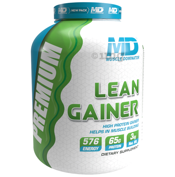 Muscle Dominator Premium Lean Gainer Powder Cookies and Cream