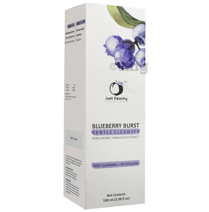 Just Peachy Blueberry Burst Gentle Cleanser