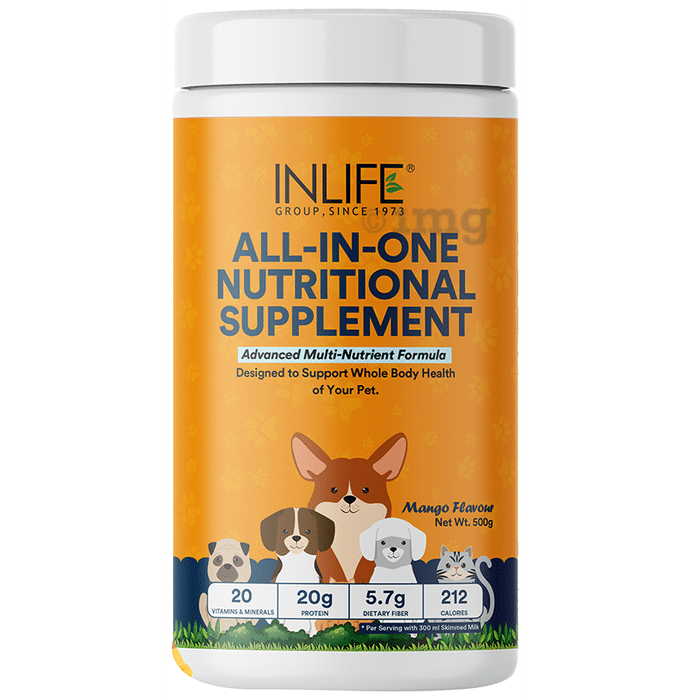 Inlife All in One Nutritional Pet Supplement Mango