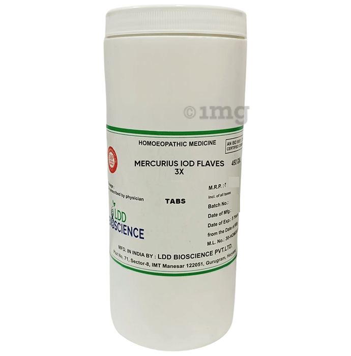 LDD Bioscience Mercurius Iod Flaves 3X