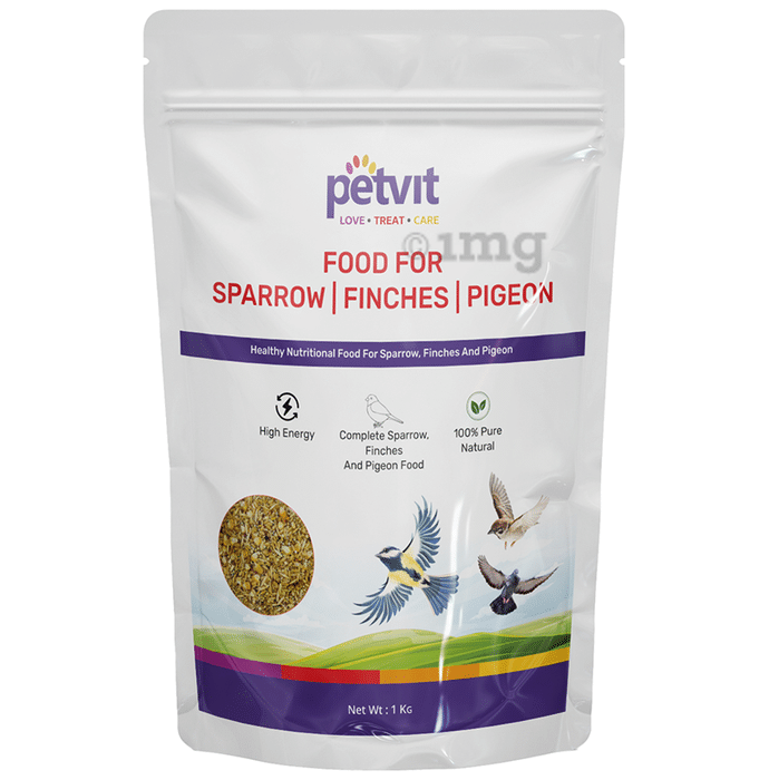 Petvit Food For Sparrow And Finches Pigeon