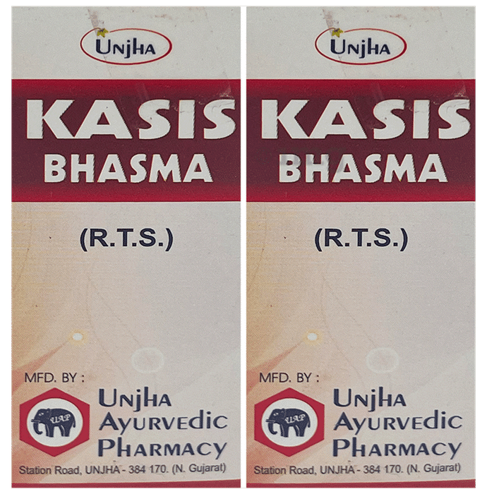 Unjha Kasis Bhasma Powder (10gm Each)