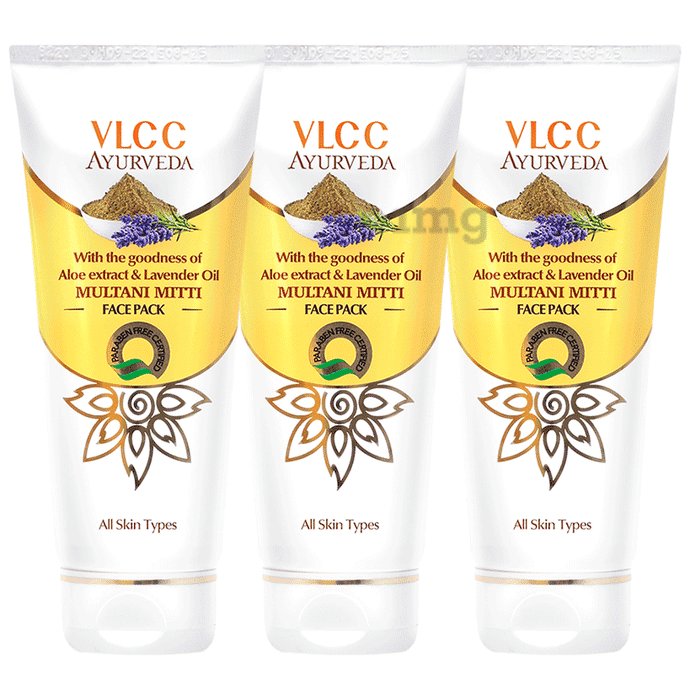 VLCC Ayurveda Multani Mitti Face Pack (100gm Each)