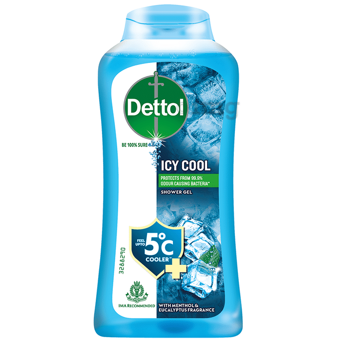 Dettol Icy Cool Bodywash & Shower Gel | pH Balanced & Soap Free