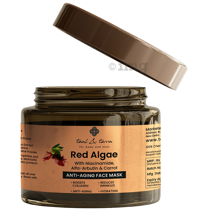 Teal & Terra Red Algae Anti-Aging Face Mask