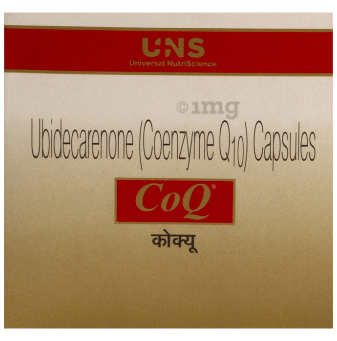 CoQ 30mg Coenzyme Q10 Health Supplement Capsule