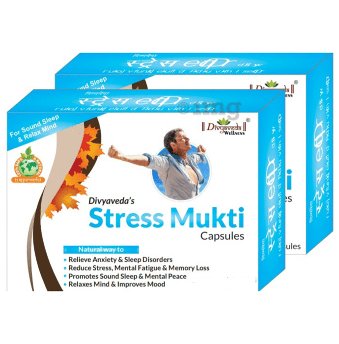 Divyaveda Stress Mukti Capsules (30 Each)