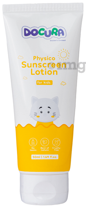 Docura Physico Sunscreen Lotion For Kids