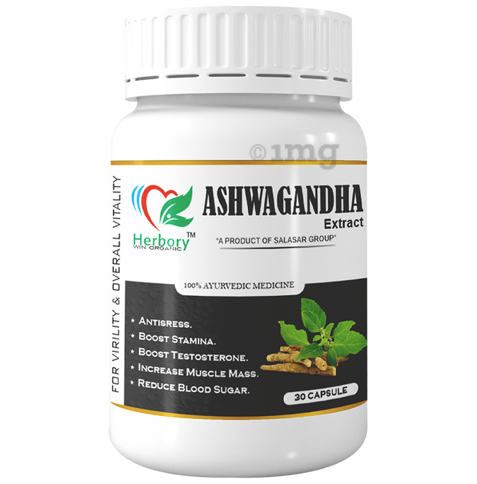Herbory Ashwagandha Extract Capsule (30 Each)
