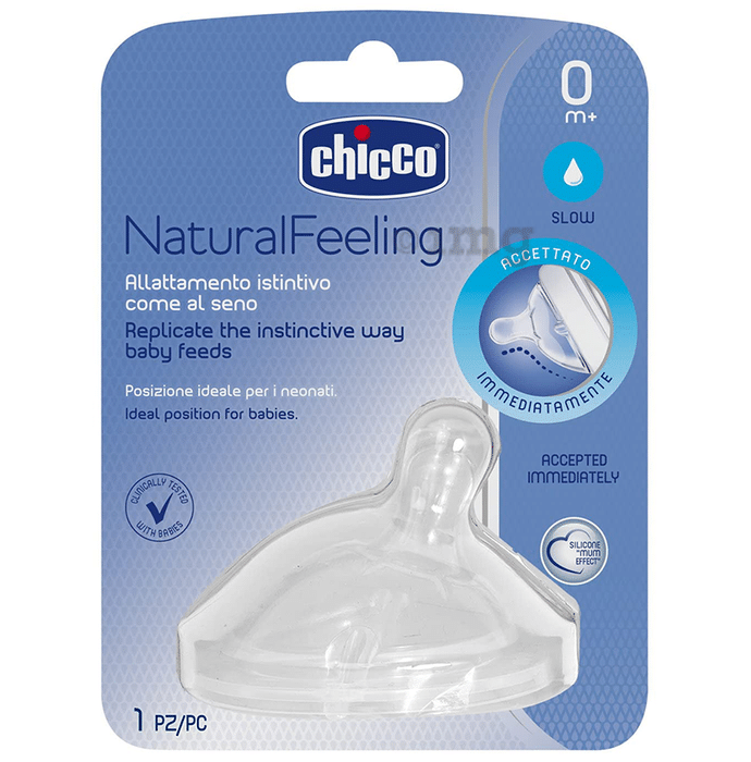 Chicco Natural Feeling Teat for Newborn Babies 0M+