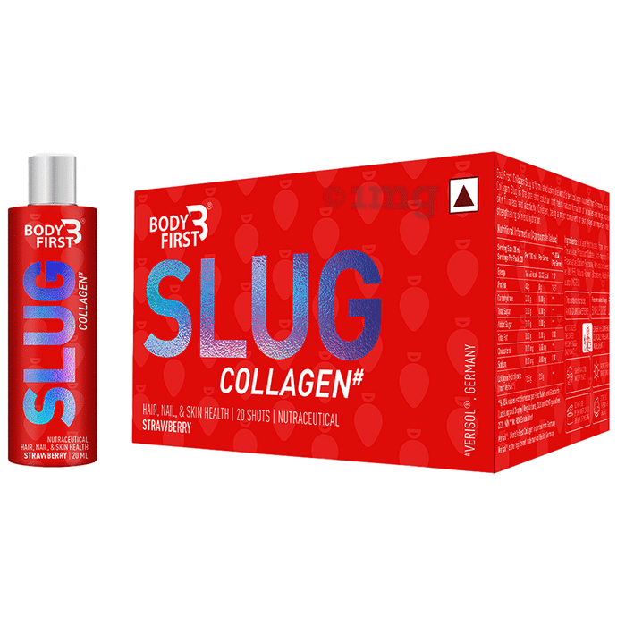 Body First Collagen Slug (20ml Each) Strawberry