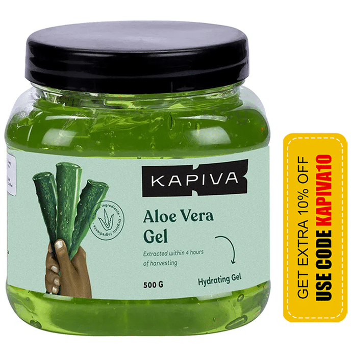 Pure Aloe Vera Gel 500g | Face & Hair | Hydrating, Moisturizing, Soothing| Multipurpose Gel Gel