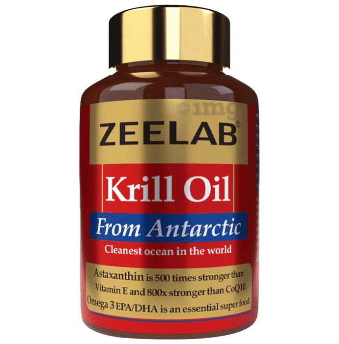 Zee Laboratories Krill Oil Capsule Buy bottle of 50.0 gm Capsule at