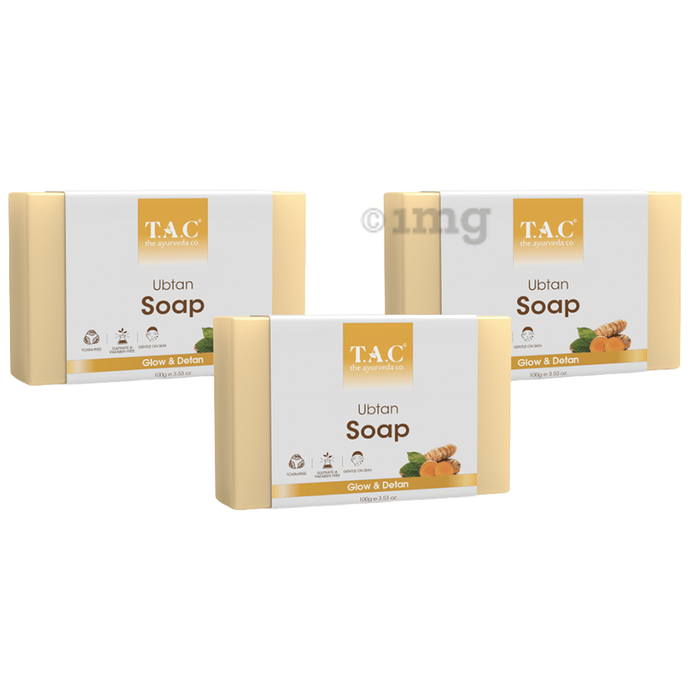 TAC The Ayurveda Co. Ubtan Soap (100gm Each)