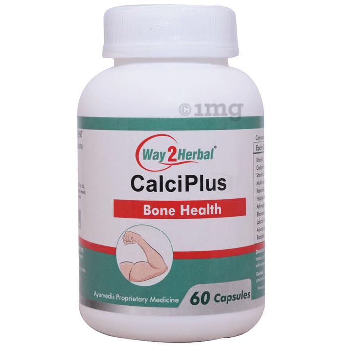 Way2Herbal Calci Plus Capsule