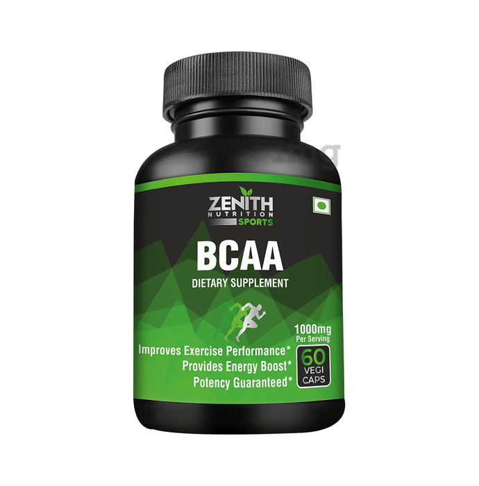 Zenith Nutrition Sports BCAA 1000mg Vegicap