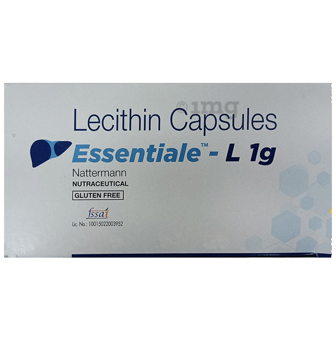 Essentiale-L 1gm Capsule Gluten Free