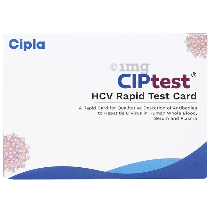 Ciptest HCV Rapid Test Card