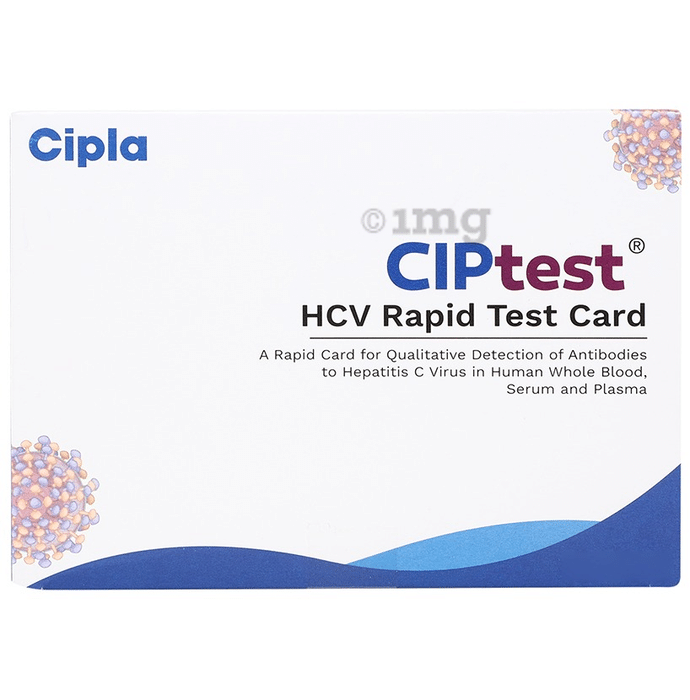 Ciptest HCV Rapid Test Card