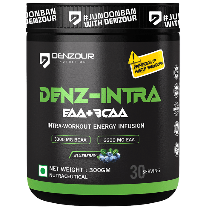 Denzour Nutrition Denz-Intra ECA+BCAA Blueberry
