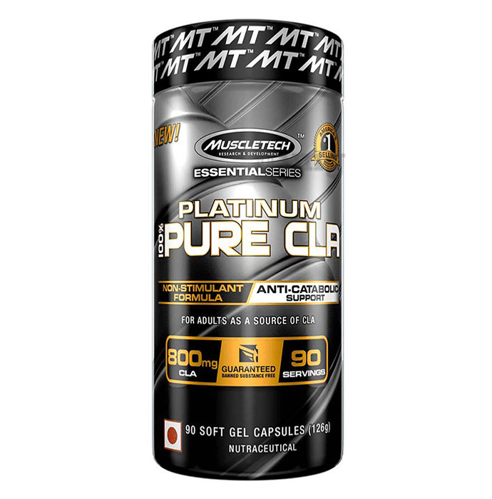 Muscletech Essential Series Platinum 100% Pure CLA Soft Gel