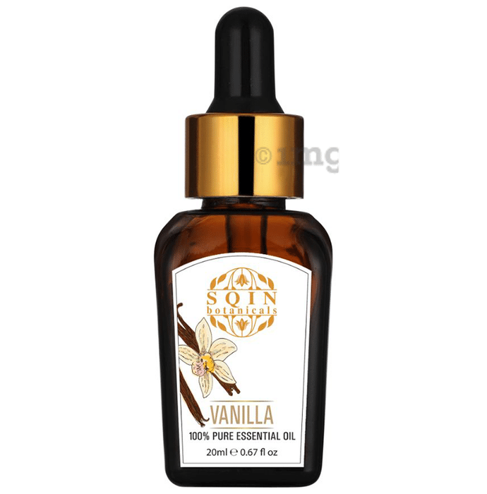 Sqin Botanicals 100% Pure Essential Oil Vanilla