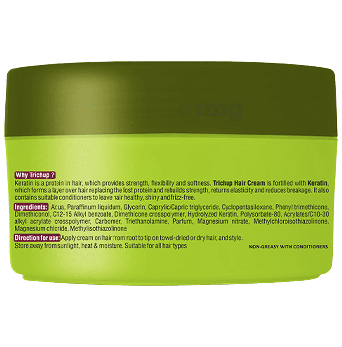 Trichup Keratin Hair Cream: Buy jar of 200 ml Cream at best price in India | 1mg Trichup Keratin Hair Cream: Buy jar of 200 ml Cream at best price in India | 1mg