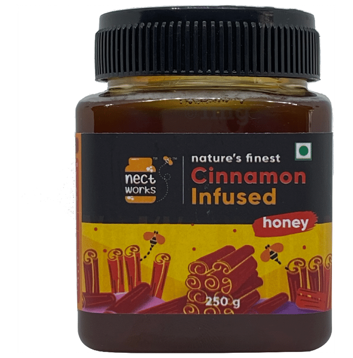 Nectworks Cinnamon-Infused Nature's Finest Himalayan Honey
