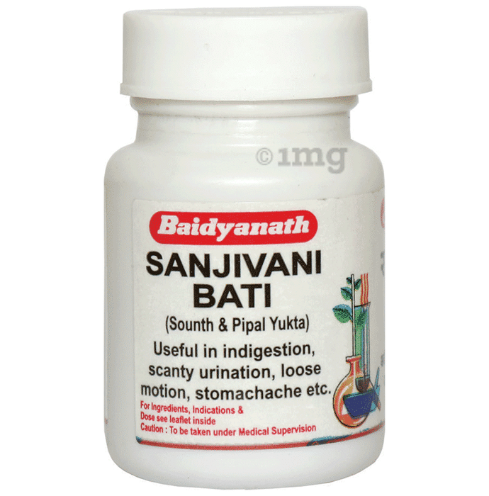 Baidyanath (Nagpur) Sanjivani Bati (Sounth & Pipal Yukta)