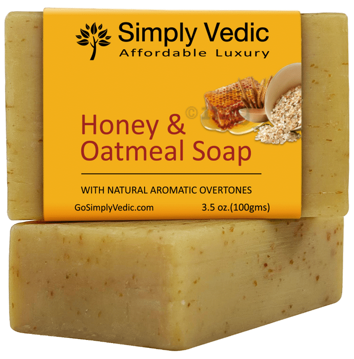 Simply Vedic Honey & Oatmeal Soap
