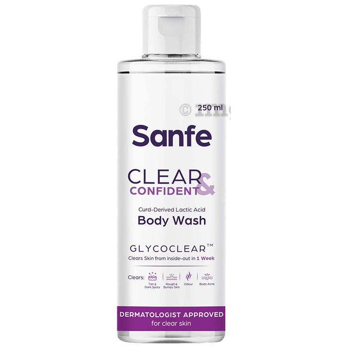 Sanfe Glycoclear Clear & Confident Body Wash