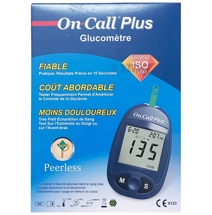 Oncall Plus Glucometer with 10 Strips from ACON USA Free