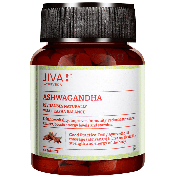Jiva Ayurveda Ashwagandha Tablet (60 Each)