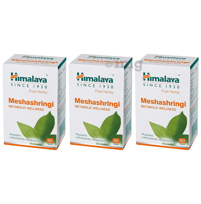 Himalaya Pure Herbs Meshashringi Metabolic Wellness Tablet (60 Each)