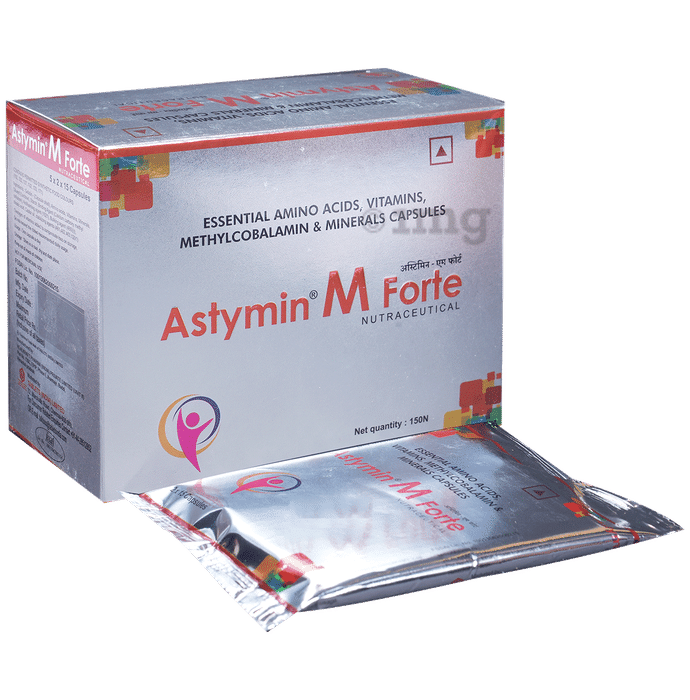 Astymin M Forte Capsule: Buy strip of 30.0 capsules at best price in ...