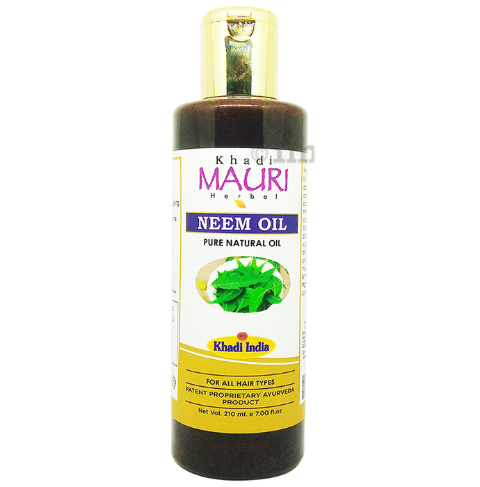 Khadi Mauri Herbal Neem Oil (210ml Each)