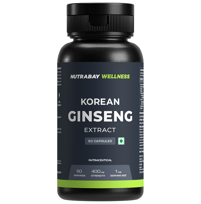 Nutrabay Wellness Korean Ginseng Extract Capsule