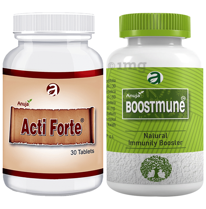 Anuja Combo Pack Acti Forte Tablet 30 & Boostmune Capsule 60