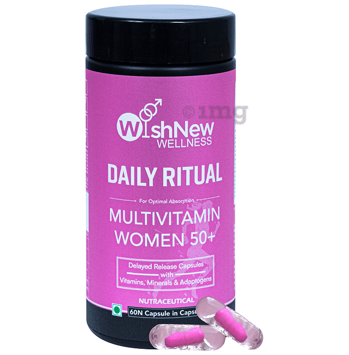 Wishnew Wellness Daily Ritual Multivitamin Women 50+ Capsule