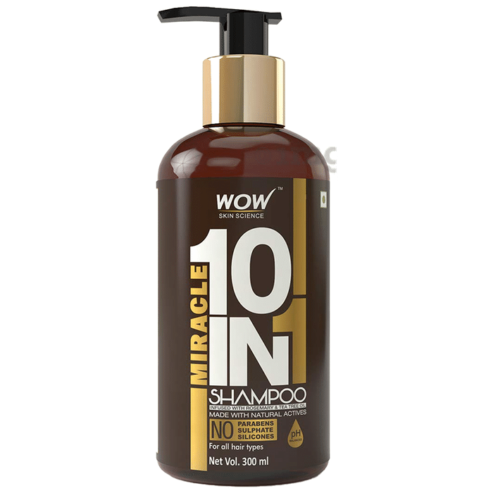 WOW Skin Science Miracle 10 IN 1 Shampoo