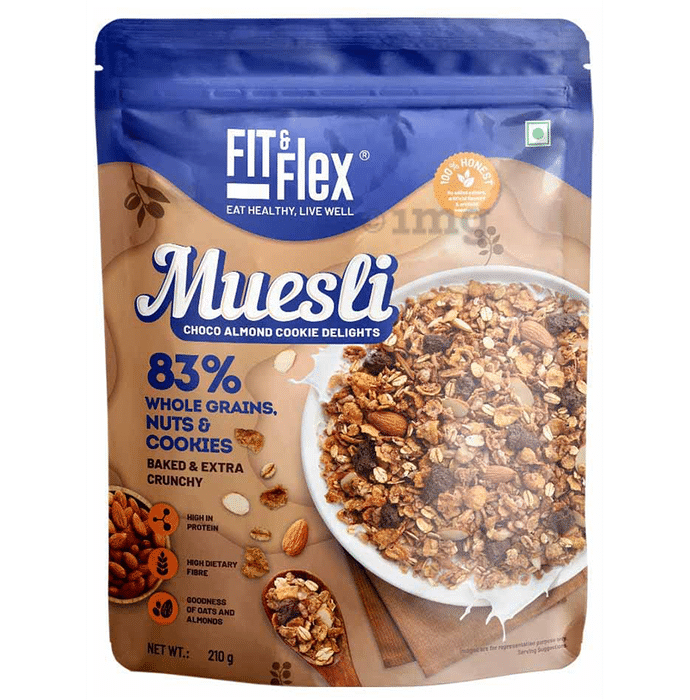 Fit & Flex Muesli Choco Almond Cookie Delights