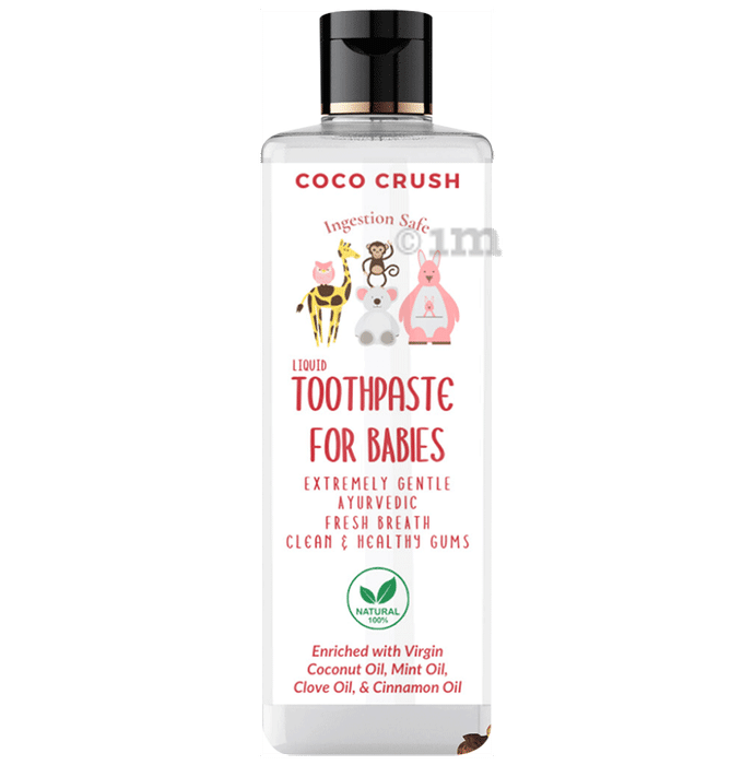 Coco Crush Liquid Toothpaste for Babies