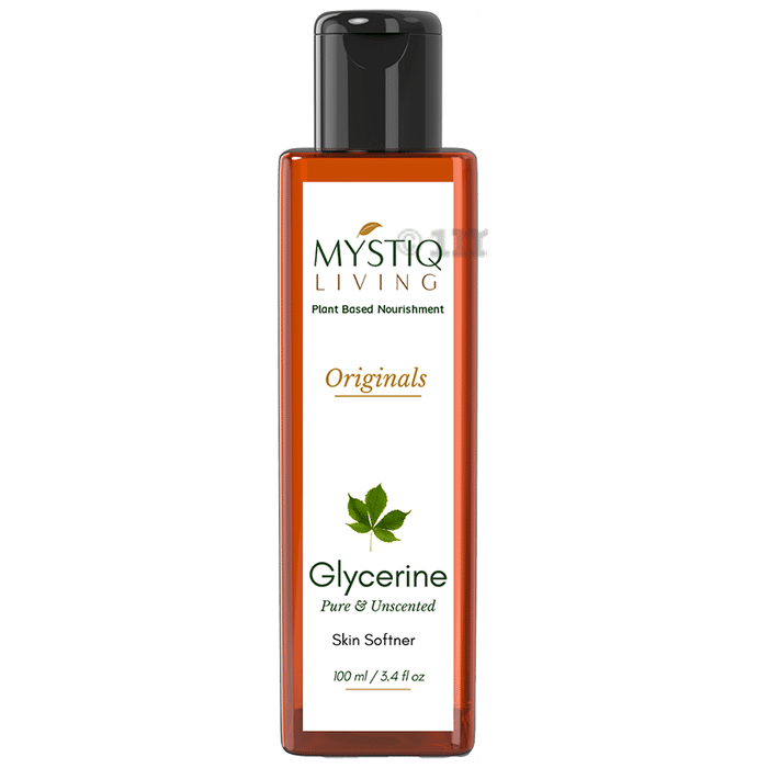 Mystiq Living Glycerine Pure & Unscented Skin Softner