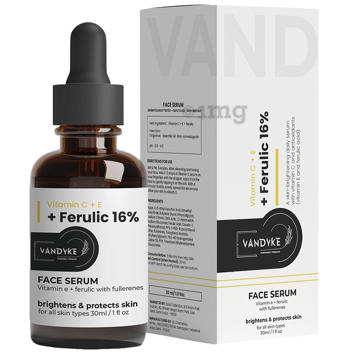 Vandyke Vitamin C + E + Ferulic 16 Face Serum Buy bottle of 30.0 ml