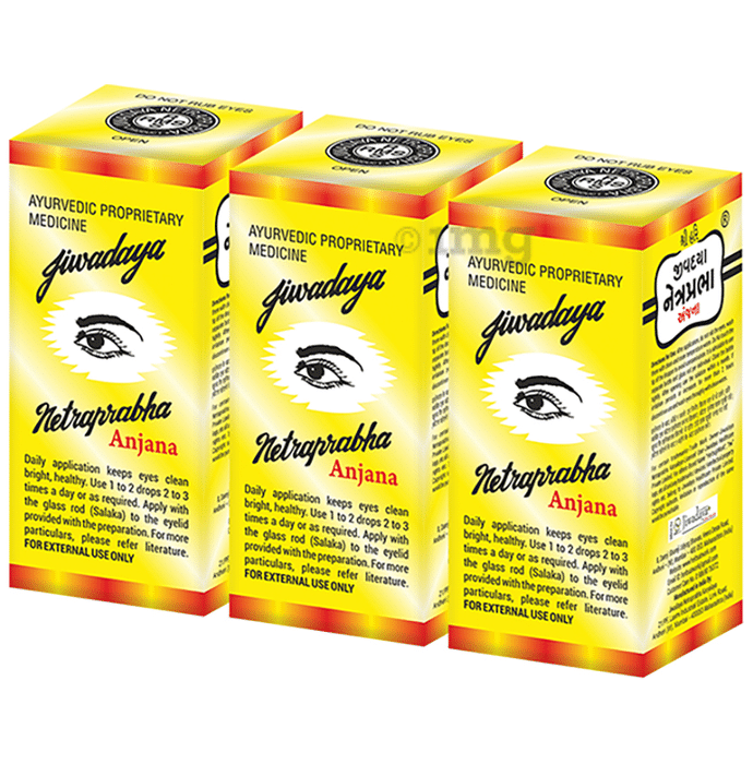 Jiwadaya Netraprabha Anjana Eye Drop (15gm Each)