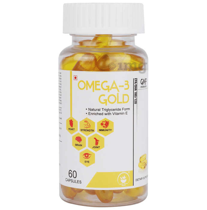 Azteca Herbal Natural Omega-3 Gold Capsule