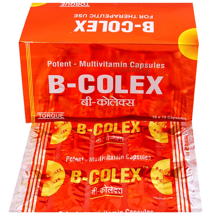 B Colex Capsule for Nutritional Deficiency