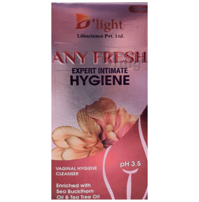 D'light Any Fresh Expert Intimate Hygiene Vaginal Hygiene Cleanser
